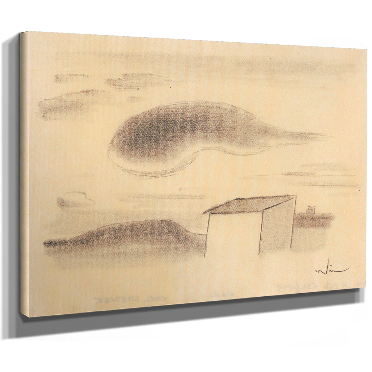 Wolken Around 1930 By Karl Wiener