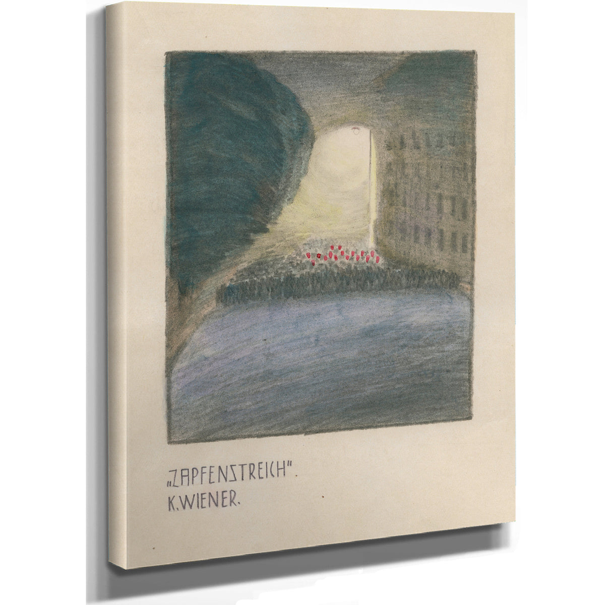 Zapfenstreich Around 1922 By Karl Wiener
