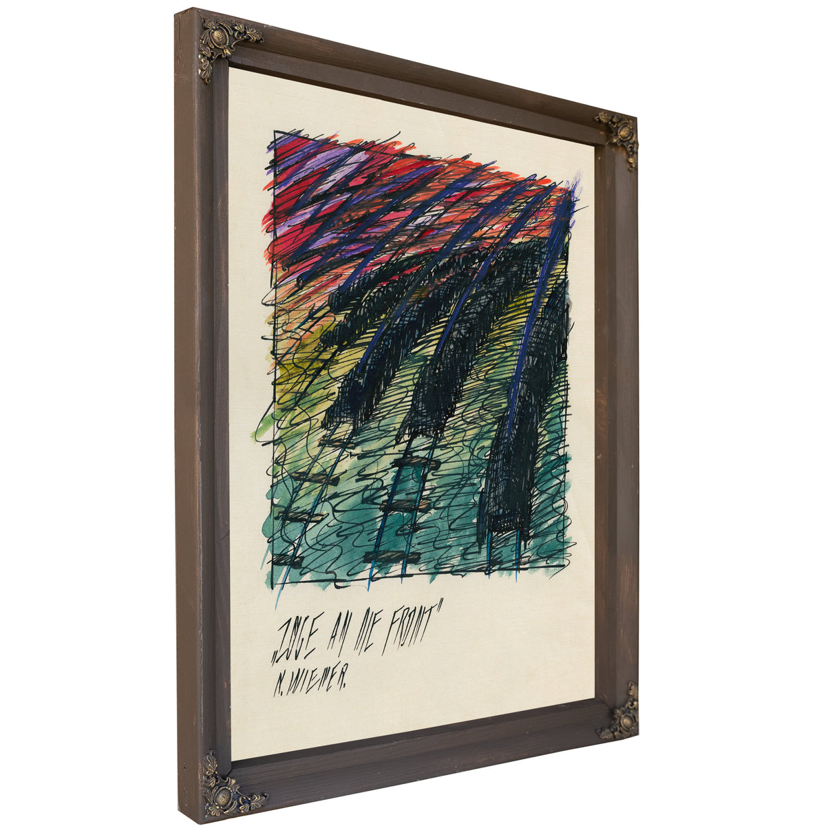 Zuge Die Front 1923 By Karl Wiener
