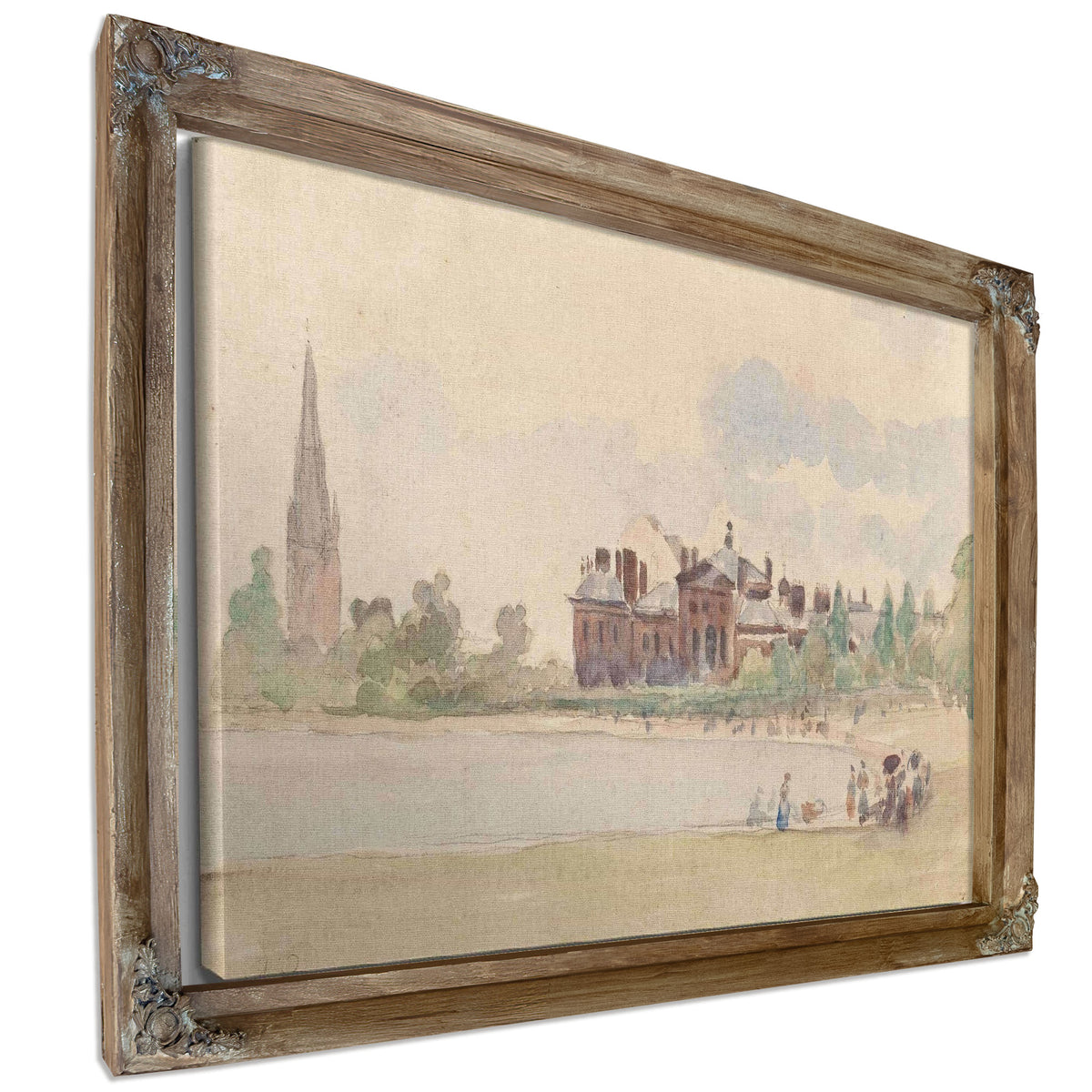Kensington Gardens London by Camille Pissarro