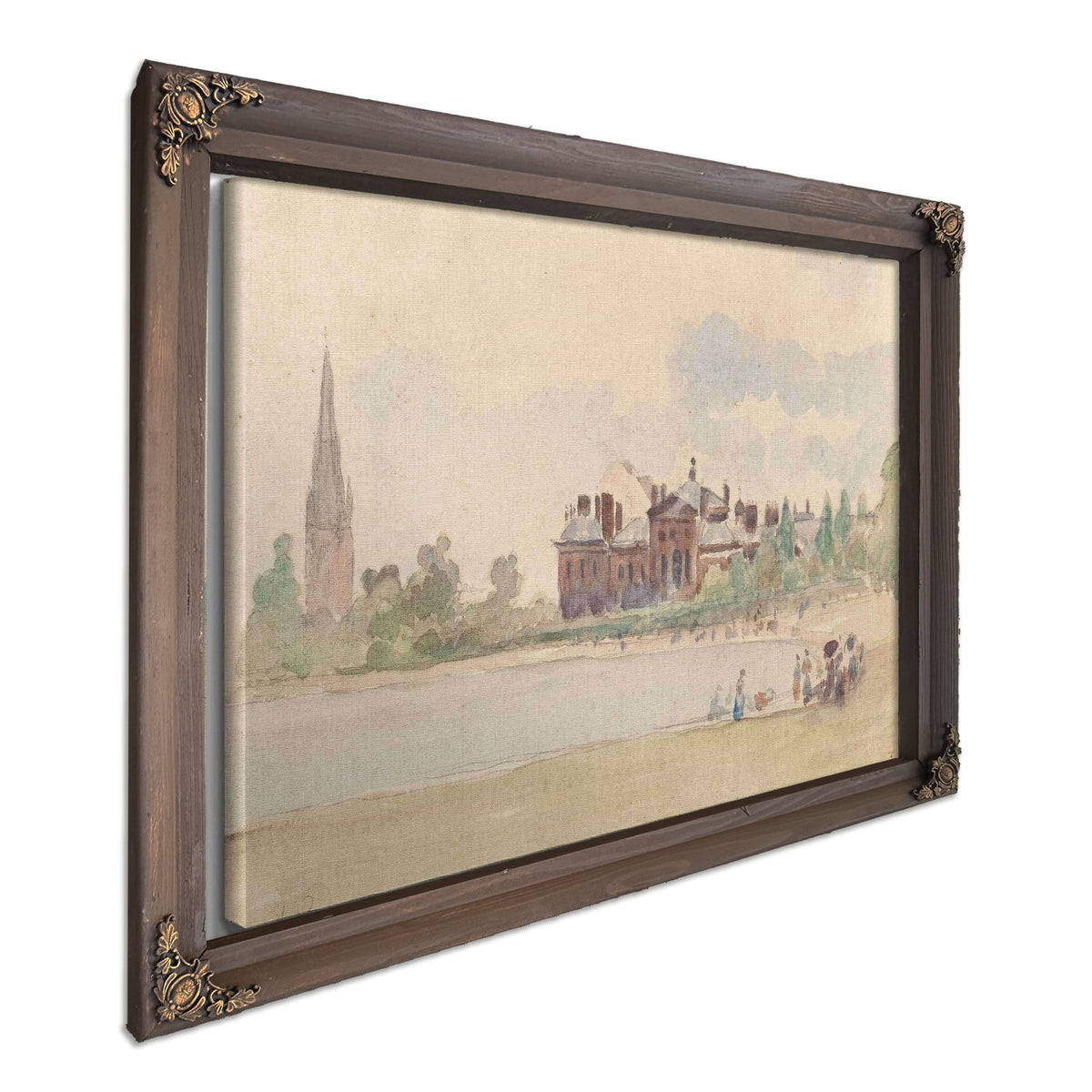 Kensington Gardens London by Camille Pissarro
