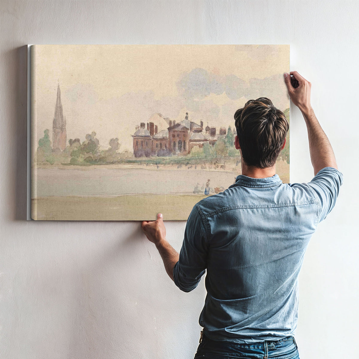 Kensington Gardens London by Camille Pissarro