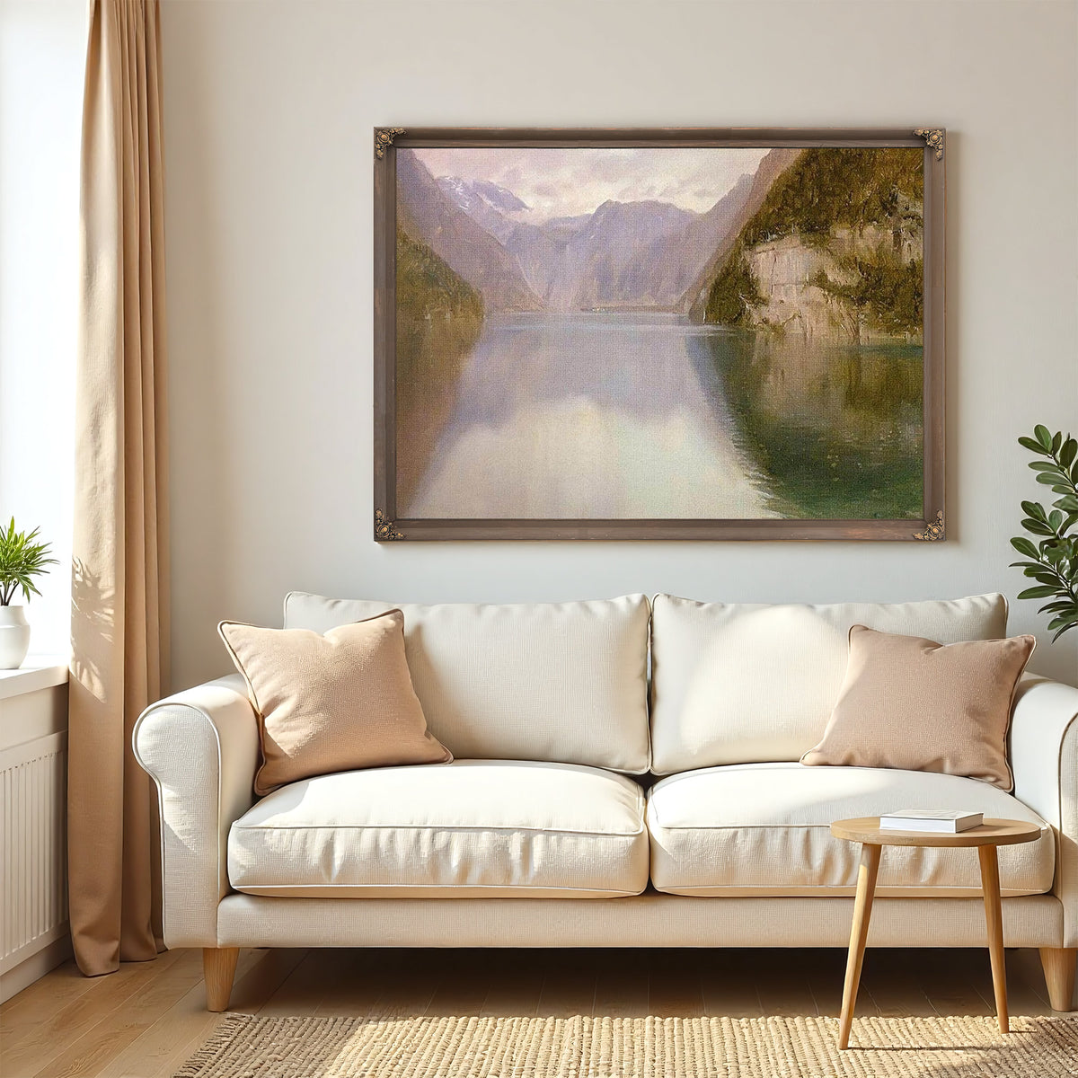 Konigssee Germany By Frederic Edwin Church