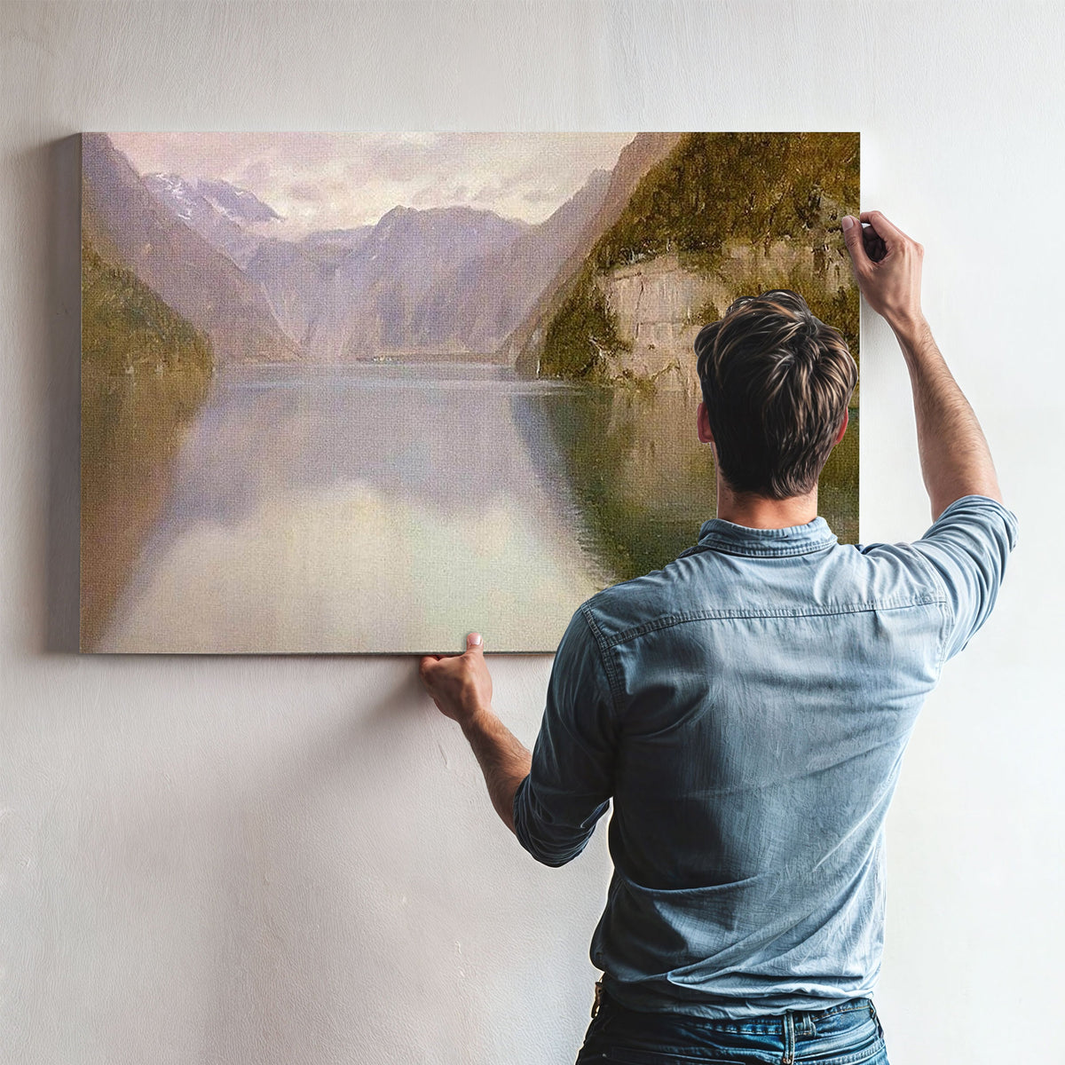 Konigssee Germany By Frederic Edwin Church