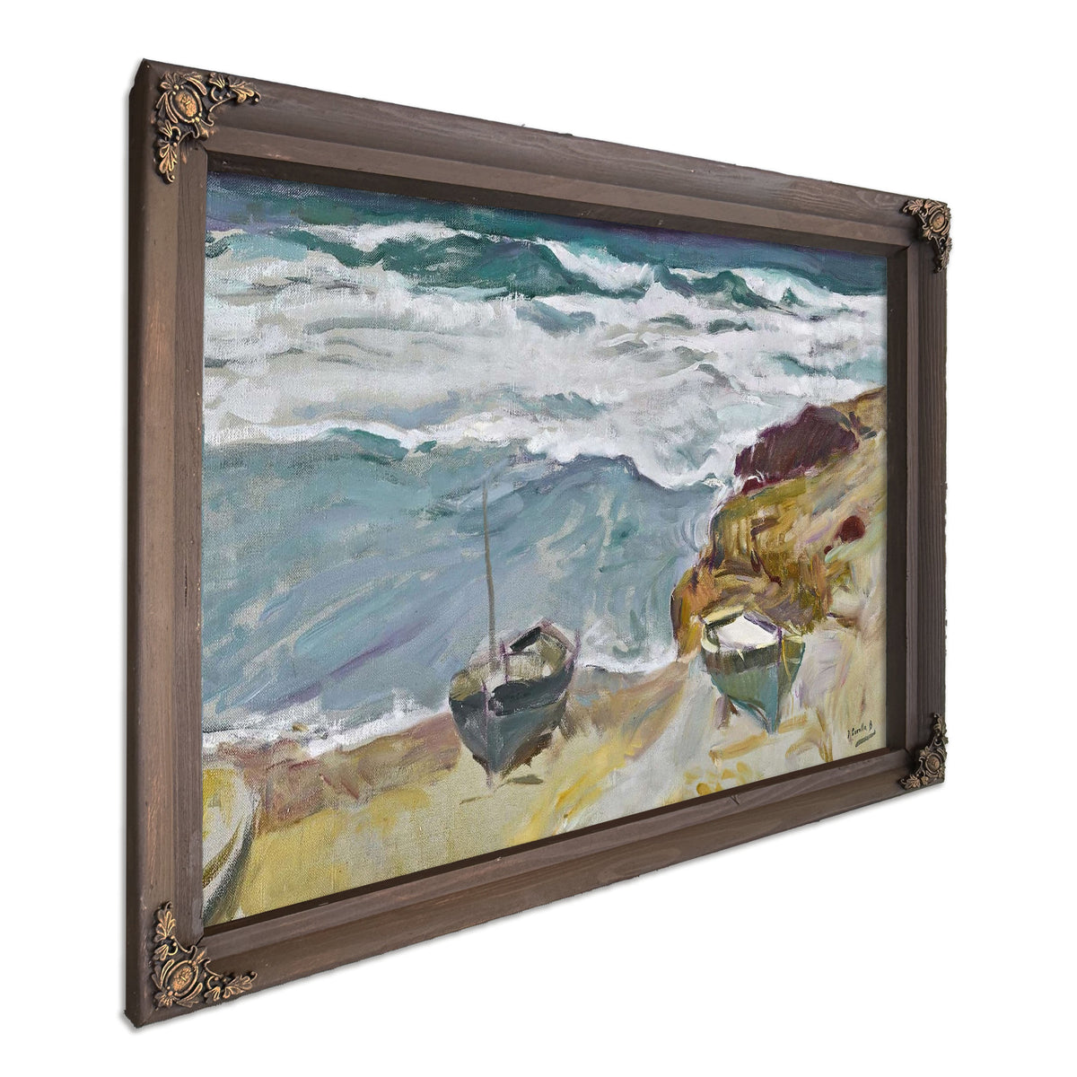 La Caleta Malaga La Caleta Beach Malaga by Joaquin Sorolla