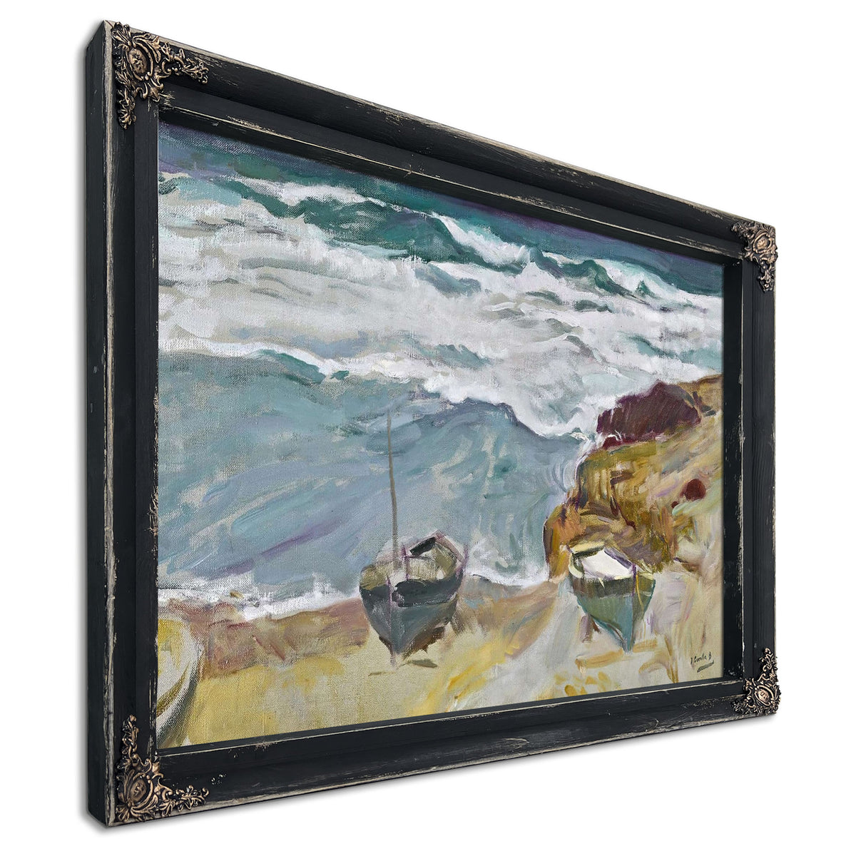 La Caleta Malaga La Caleta Beach Malaga by Joaquin Sorolla