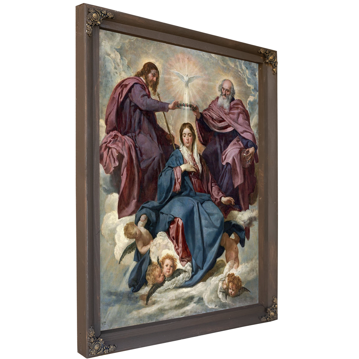 La Coronacion De La Virgen by Diego Velazquez