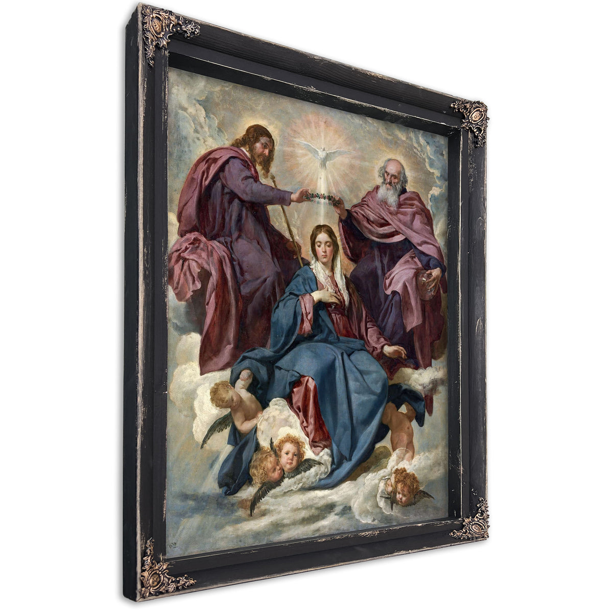 La Coronacion De La Virgen by Diego Velazquez
