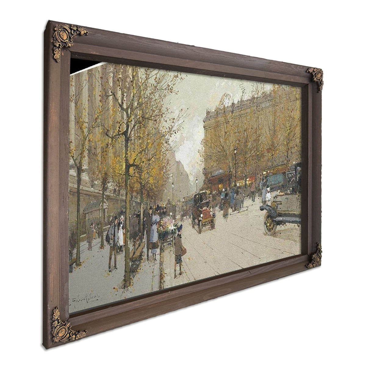 La Madeleine 2 By Eugene Galien Laloue
