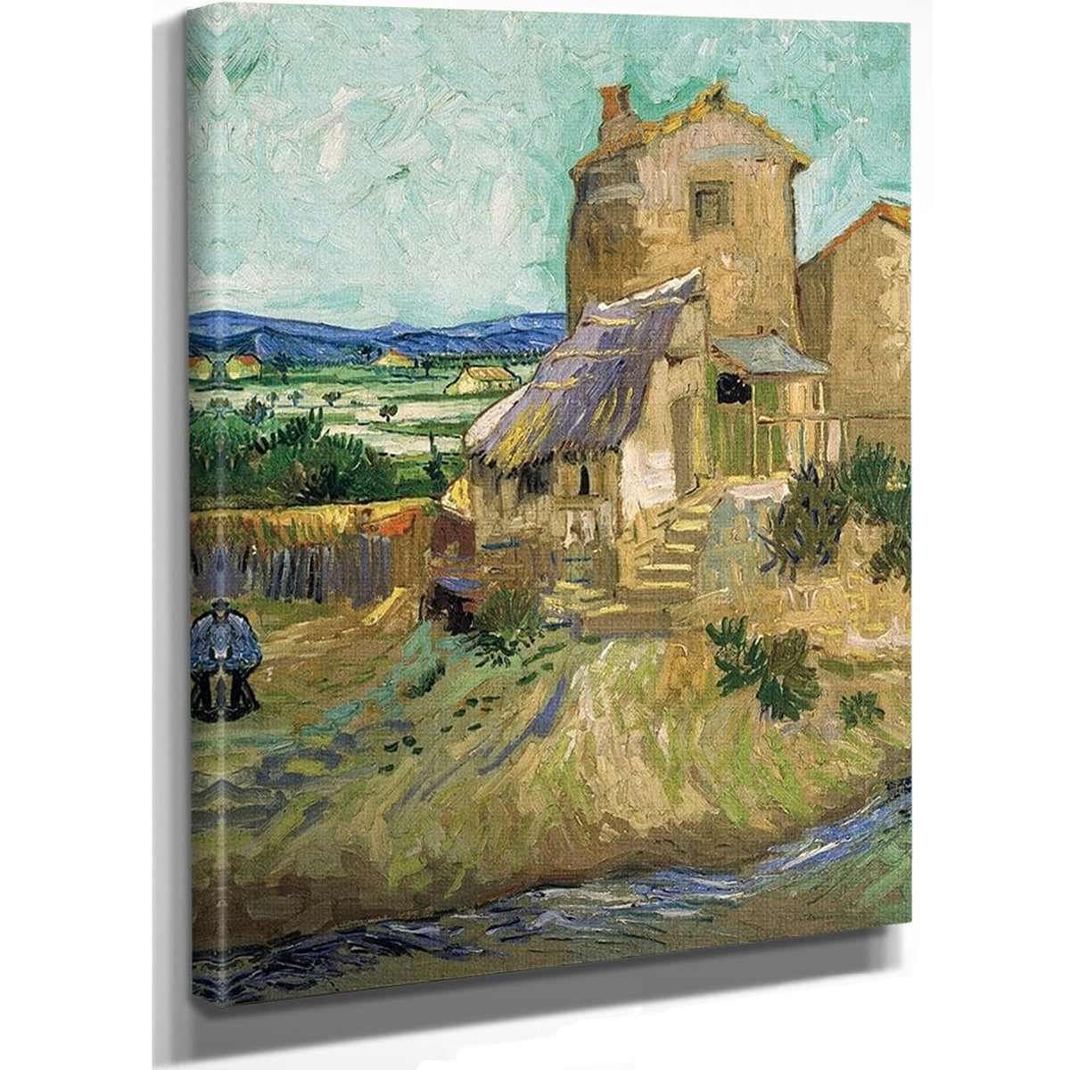 La Maison De La Crau (The Old Mill) By Vincent Van Gogh