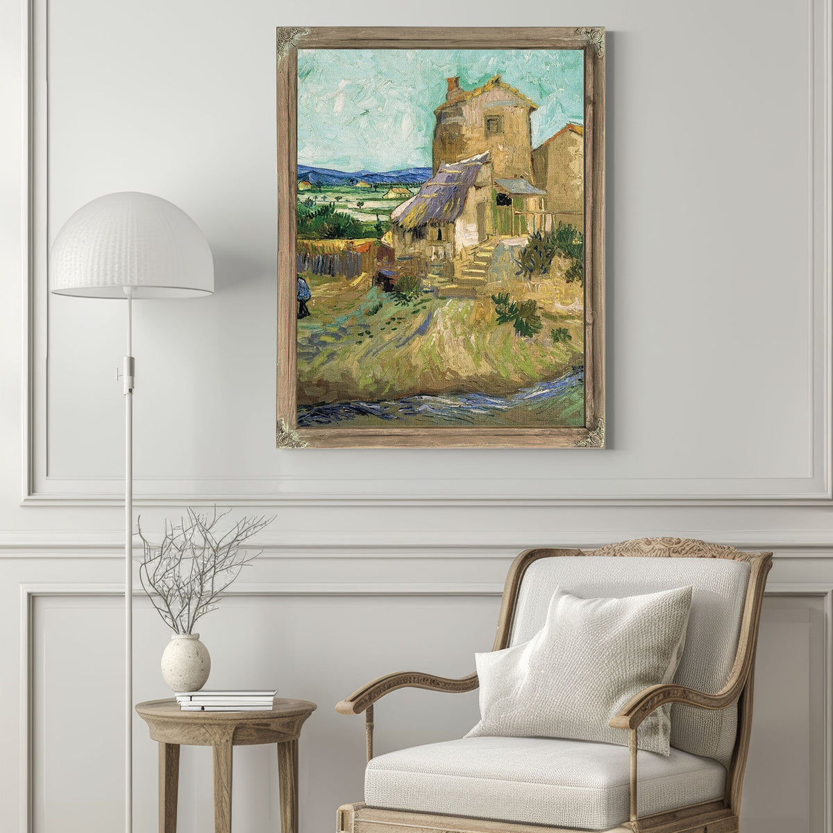 La Maison De La Crau (The Old Mill) By Vincent Van Gogh