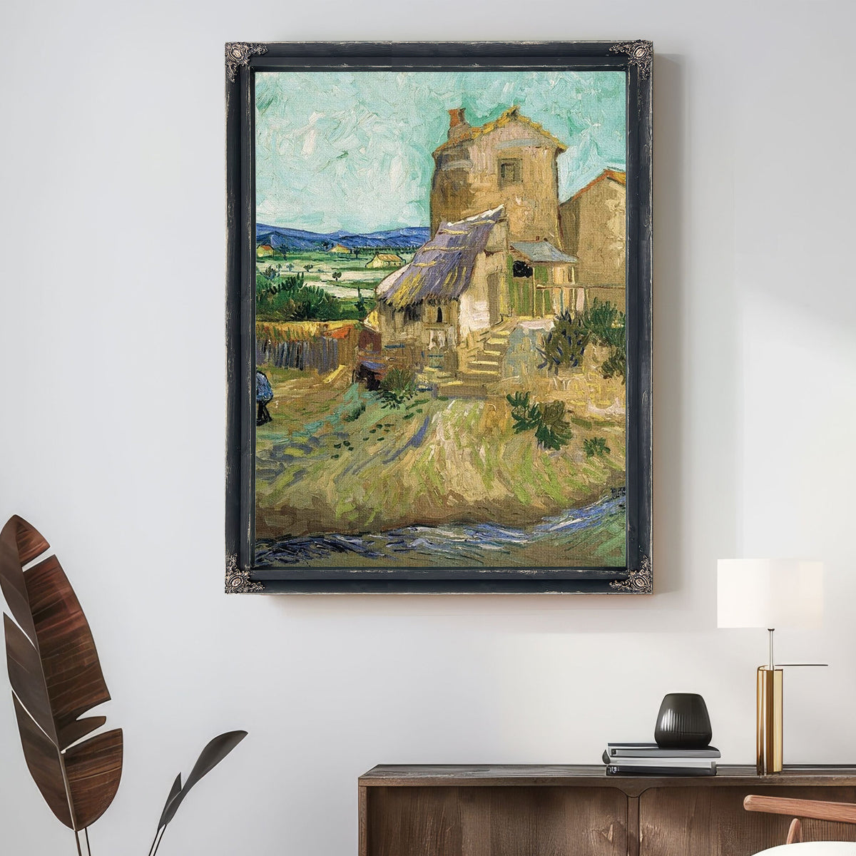 La Maison De La Crau (The Old Mill) By Vincent Van Gogh