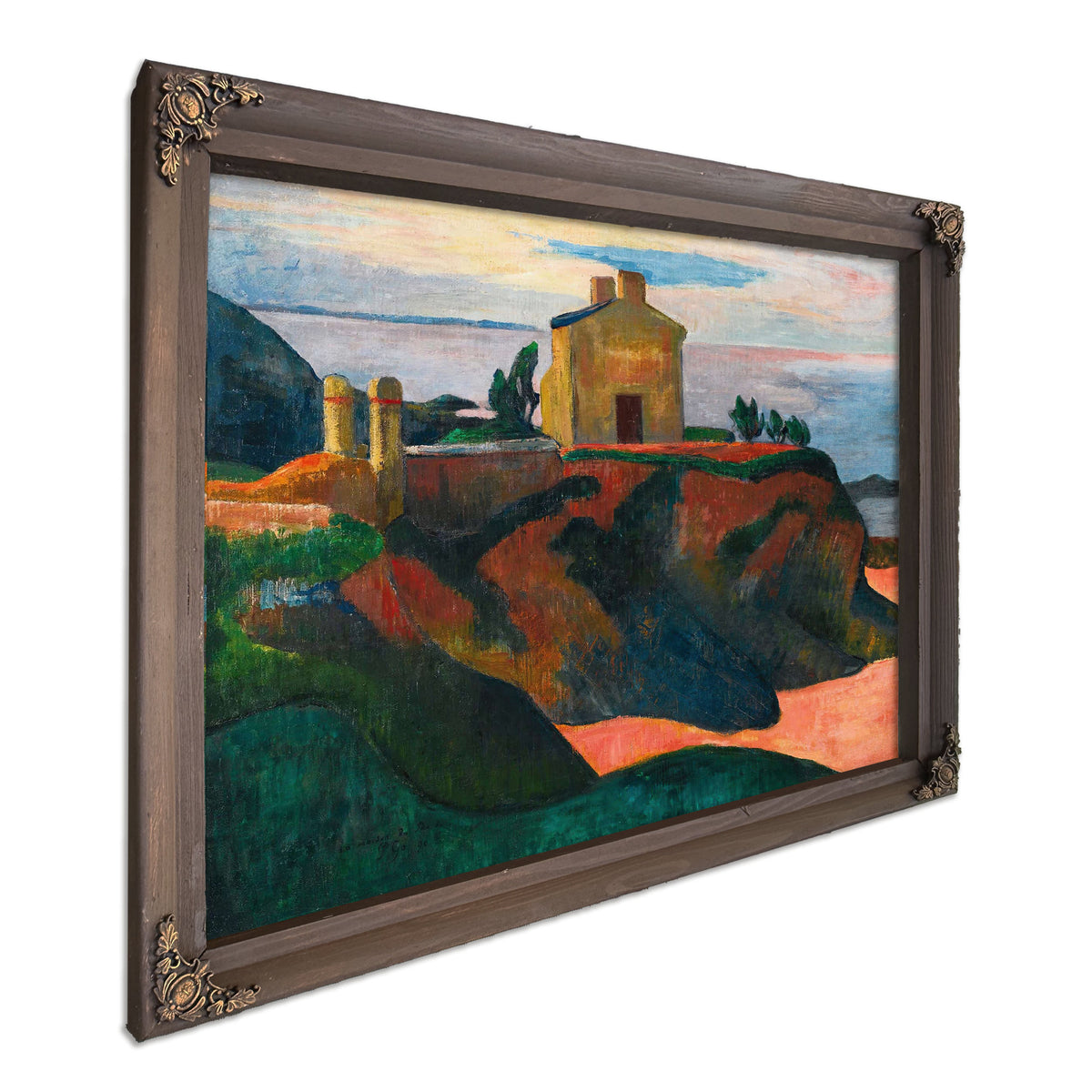 La Maison Du Pan Du by Paul Gauguin