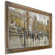 La Place Du Chatelet 2 By Eugene Galien Laloue