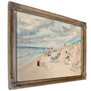 La Plage De Deauville by Henri Lebasque
