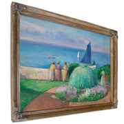 La Voile Bleue Prefailles by Henri Lebasque
