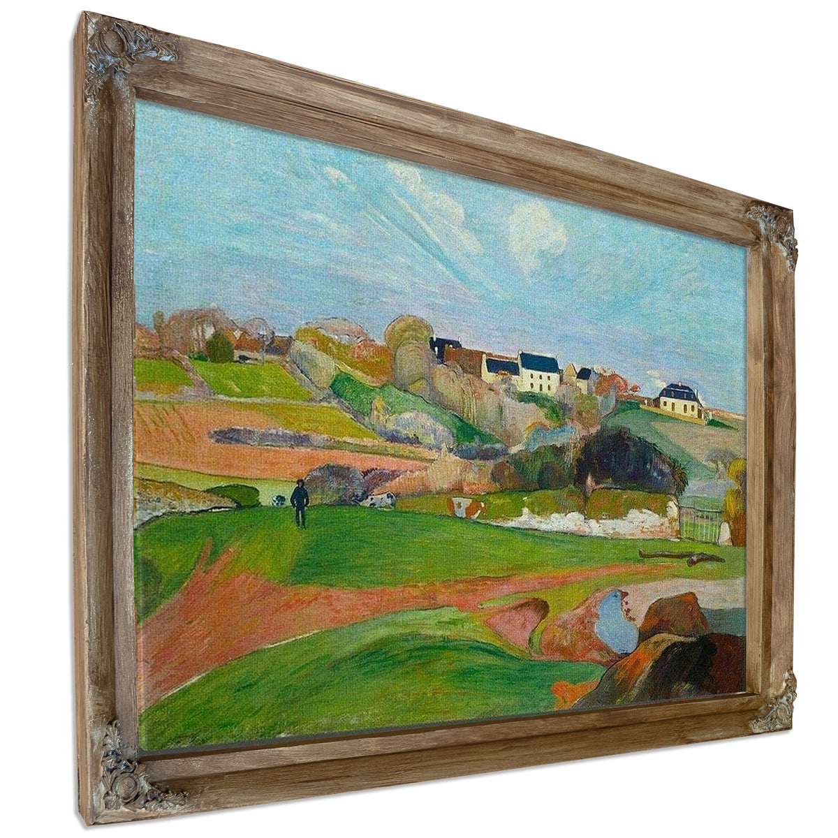 Landscape At Le Pouldu By Paul Gauguin