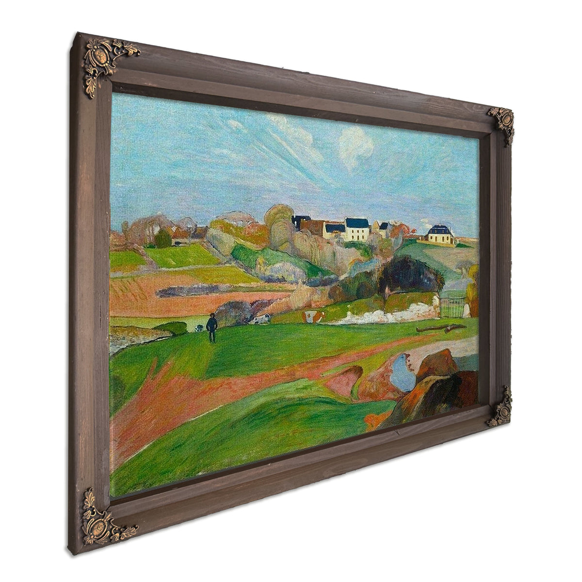 Landscape At Le Pouldu By Paul Gauguin