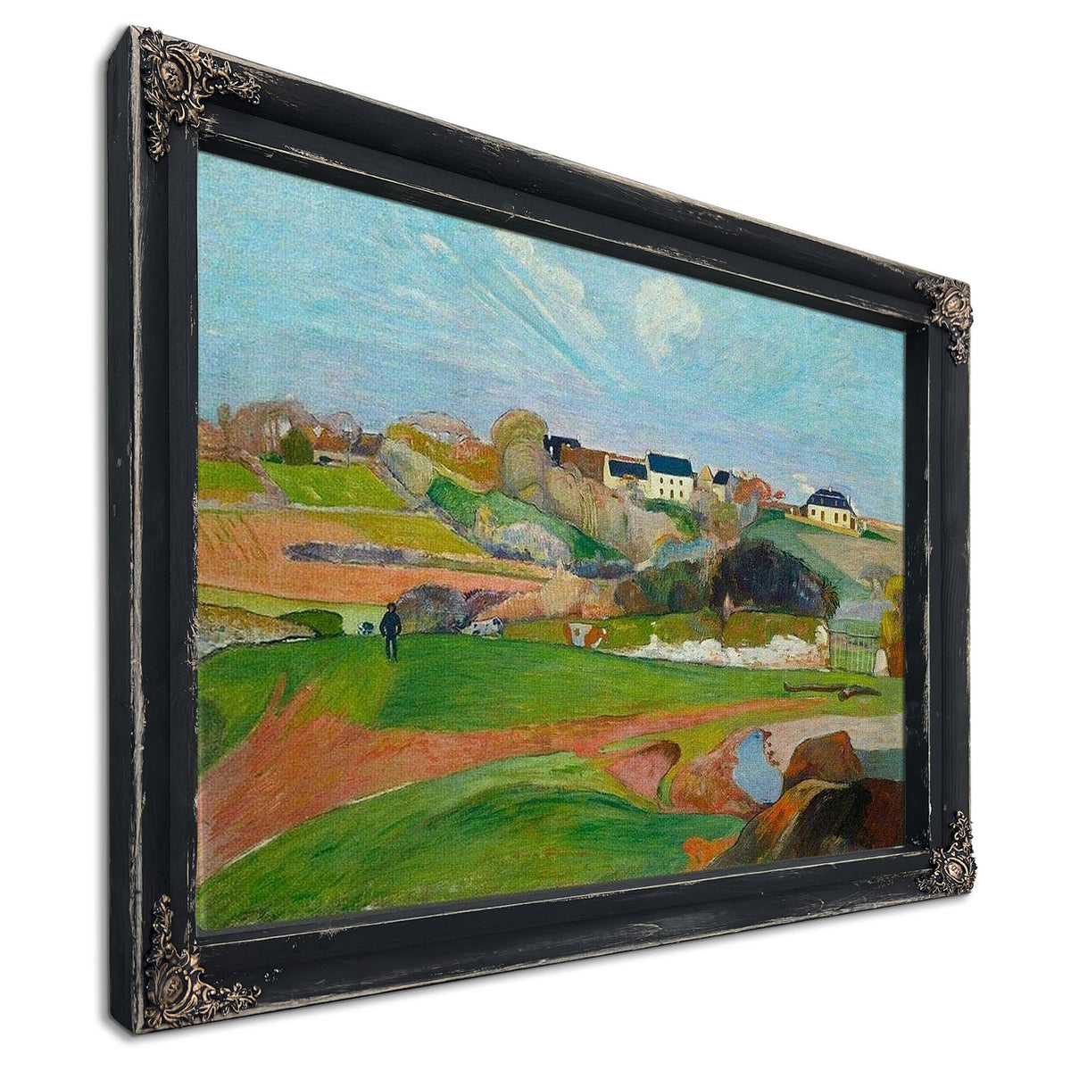 Landscape At Le Pouldu By Paul Gauguin