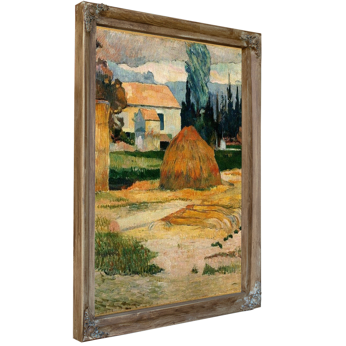 Landscape Near Arles By Paul Gauguin