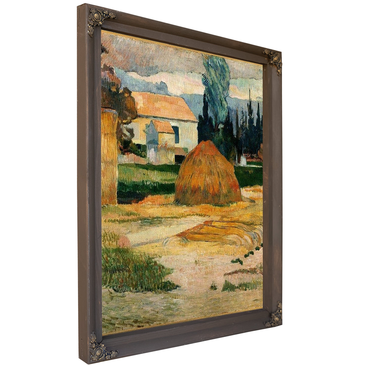 Landscape Near Arles By Paul Gauguin