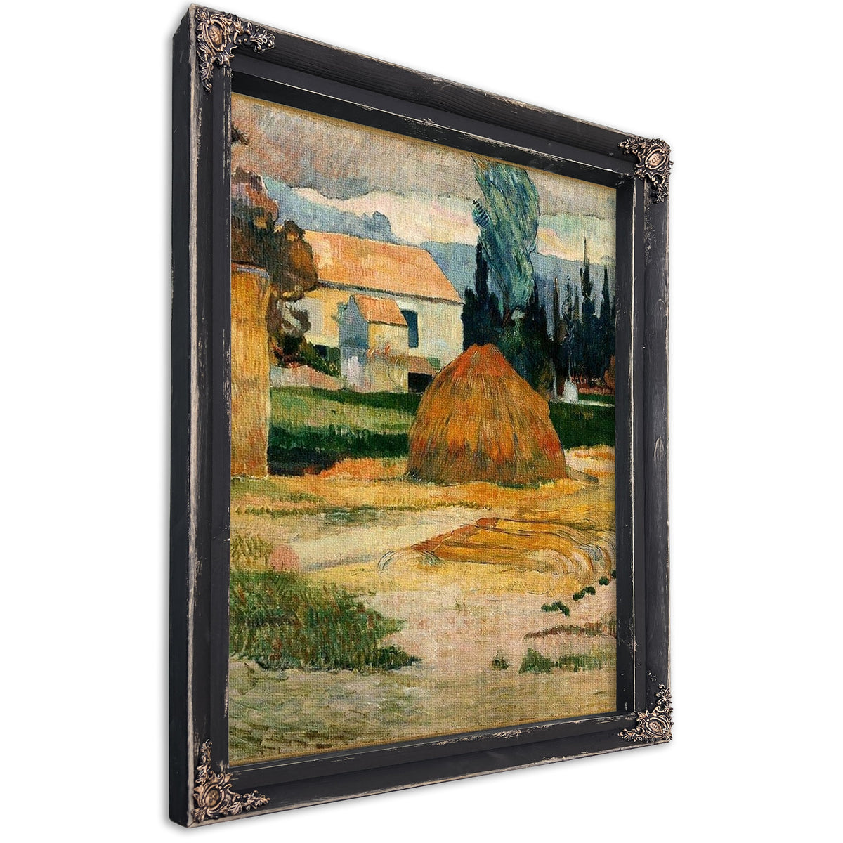 Landscape Near Arles By Paul Gauguin