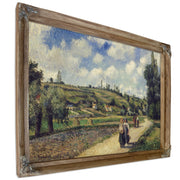 Landscape Near Pontoise The Auvers Road by Camille Pissarro