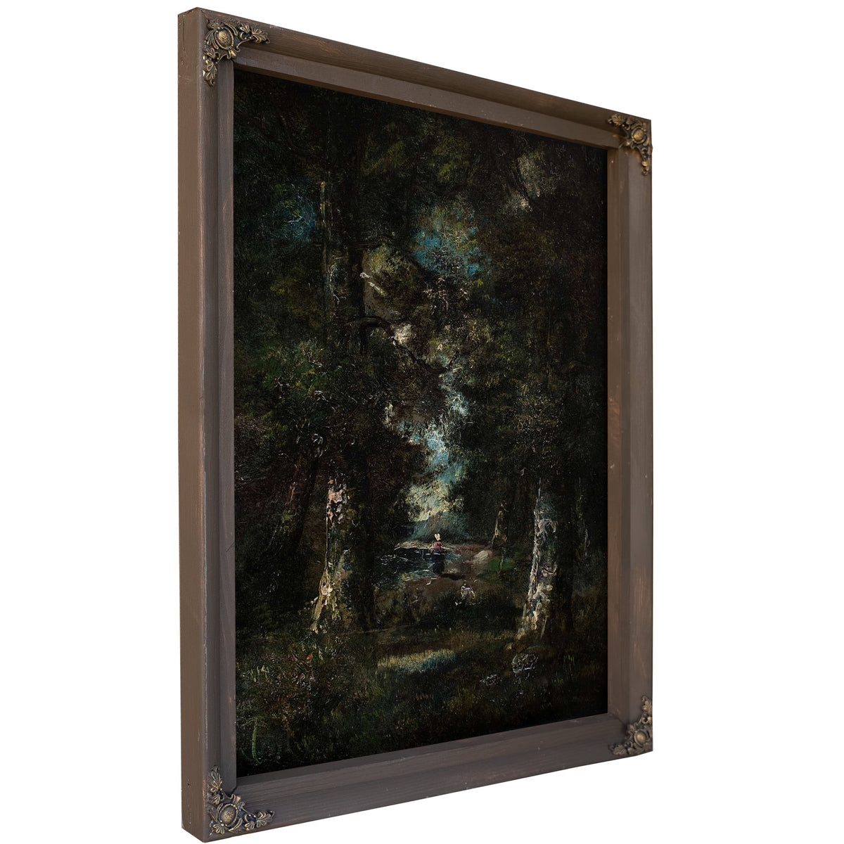 Landscape Path In The Woods by Narcisse Virgile Diaz De La Pena