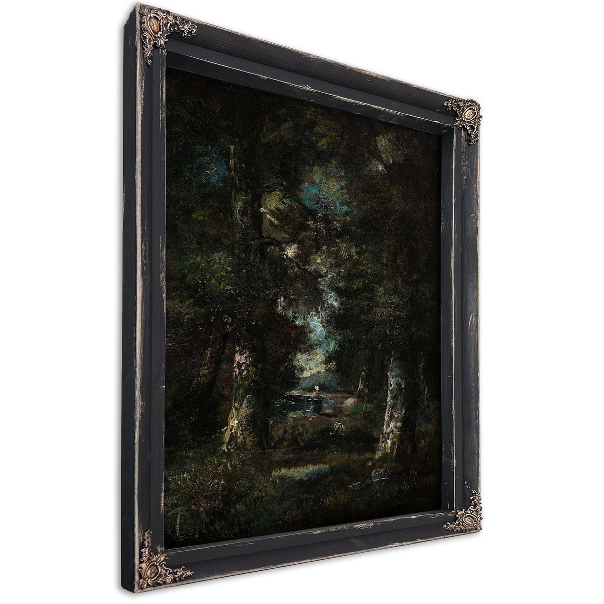 Landscape Path In The Woods by Narcisse Virgile Diaz De La Pena