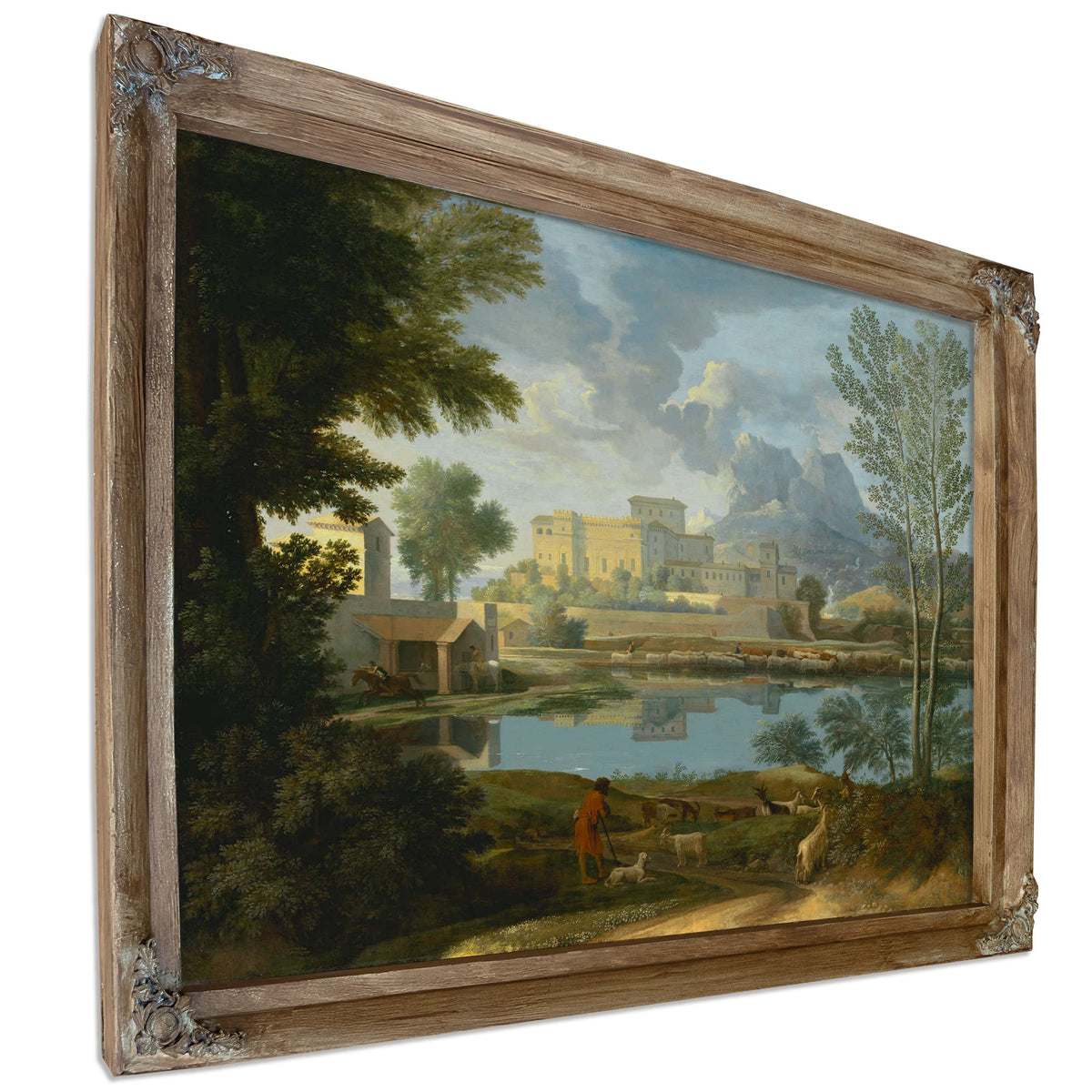 Landscape With A Calm by Nicolas Poussin