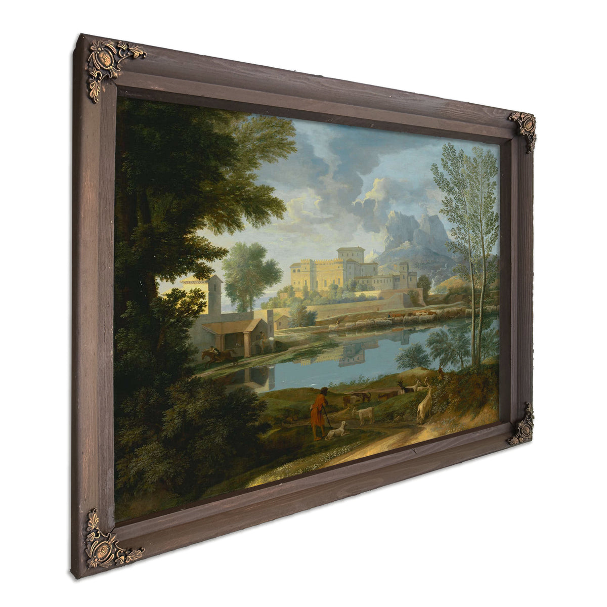 Landscape With A Calm by Nicolas Poussin