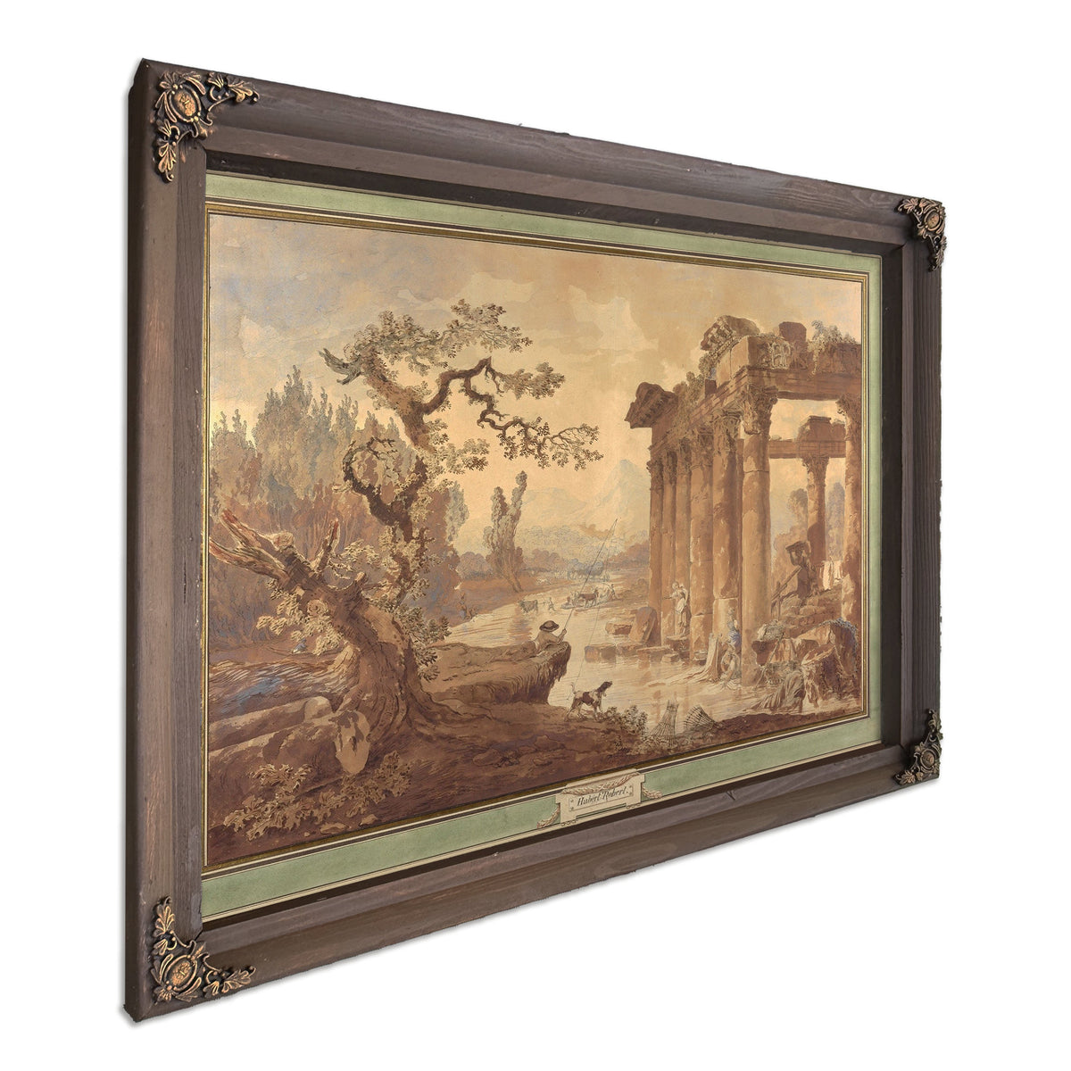 Landscape With Ruins by Hubert Robert