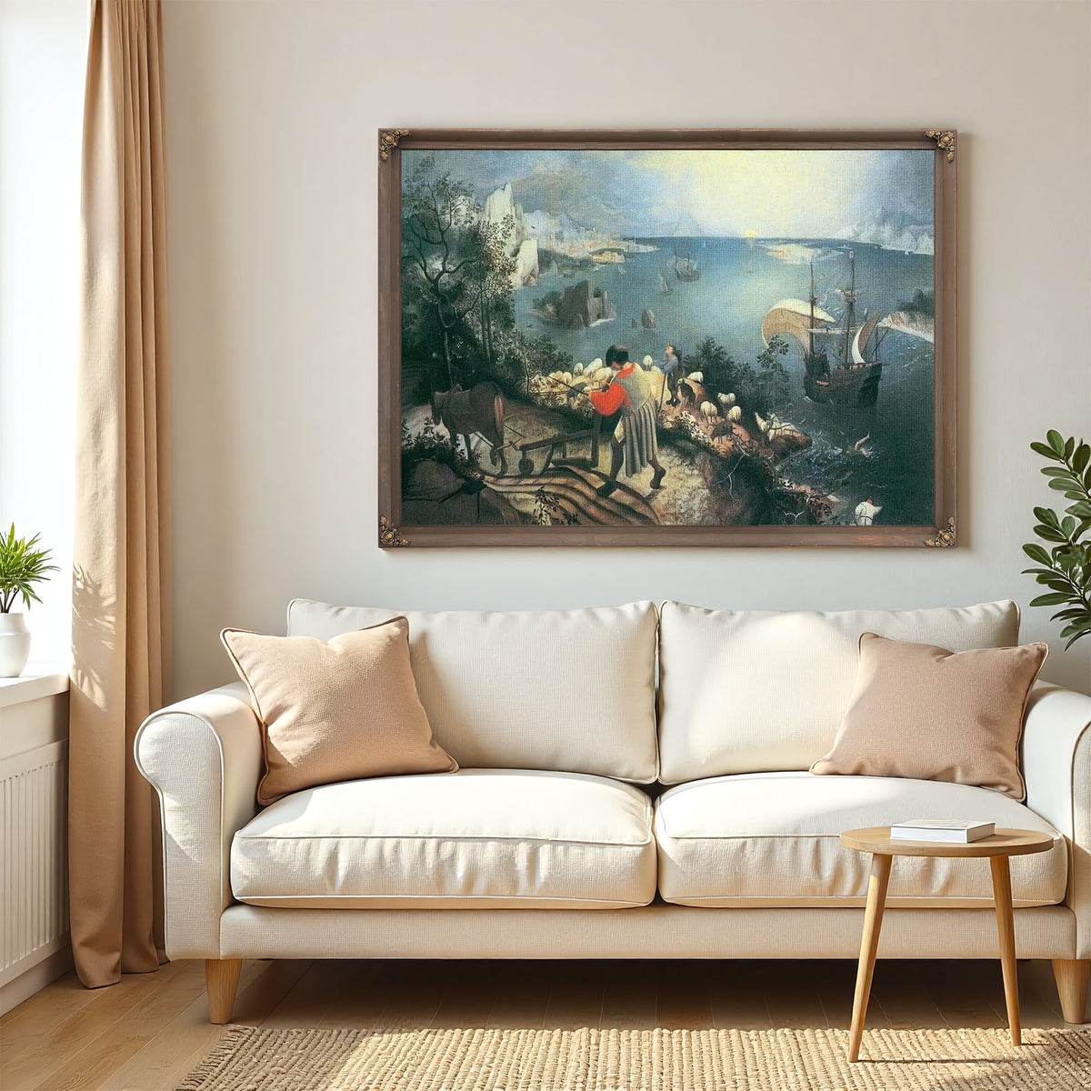 Landscape With The Fall Of Icarus By Pieter Bruegel