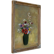 Large Green Vase With Mixed Flowers 1910 1912 Pastel 74 3X62 2Cm Museum Of Fine Arts Boston By Odilon Redon