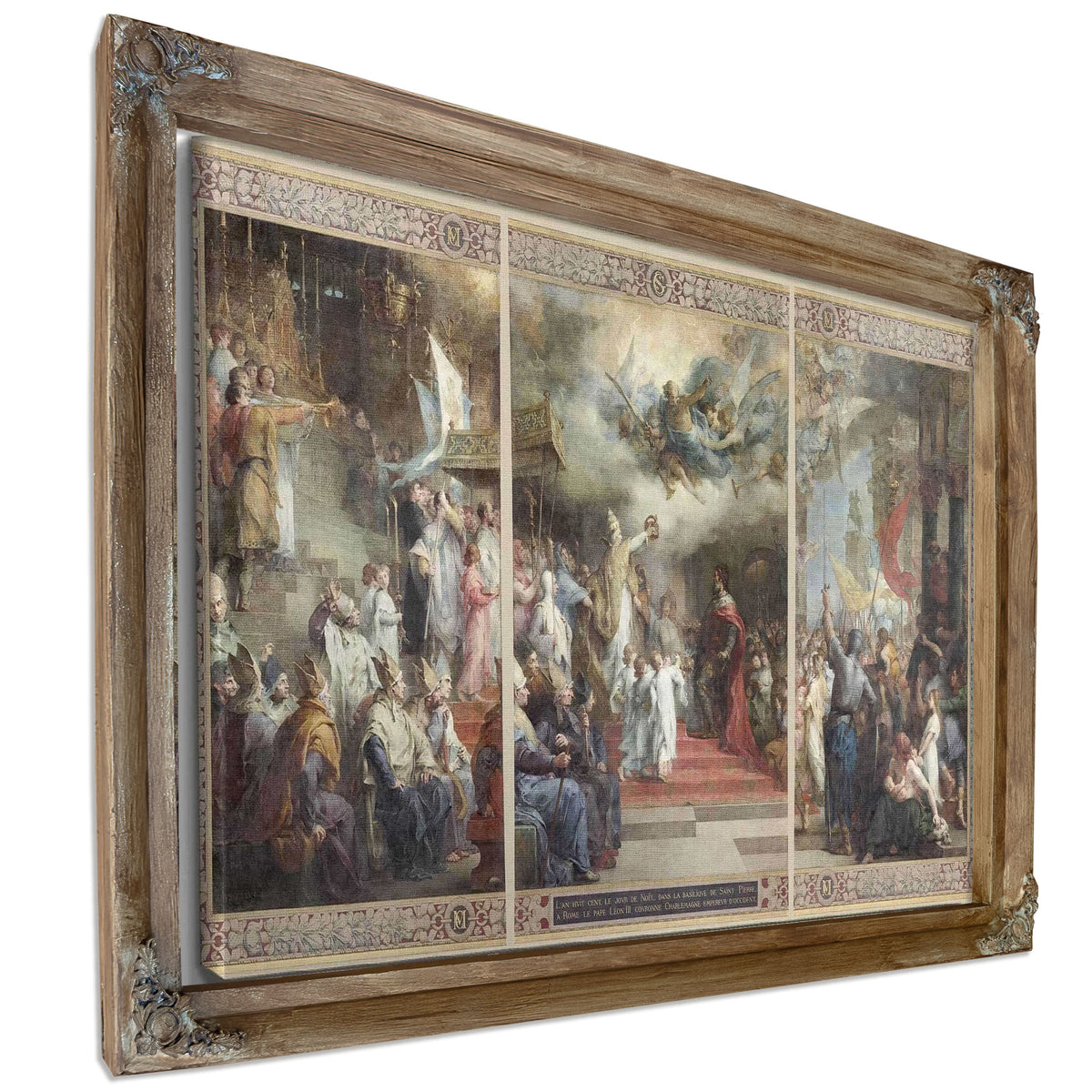 Le Couronnement De Charlemagne by Henri Leopold Levy