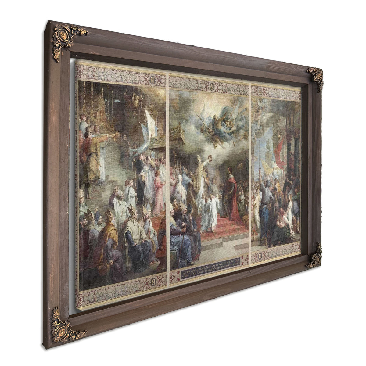 Le Couronnement De Charlemagne by Henri Leopold Levy