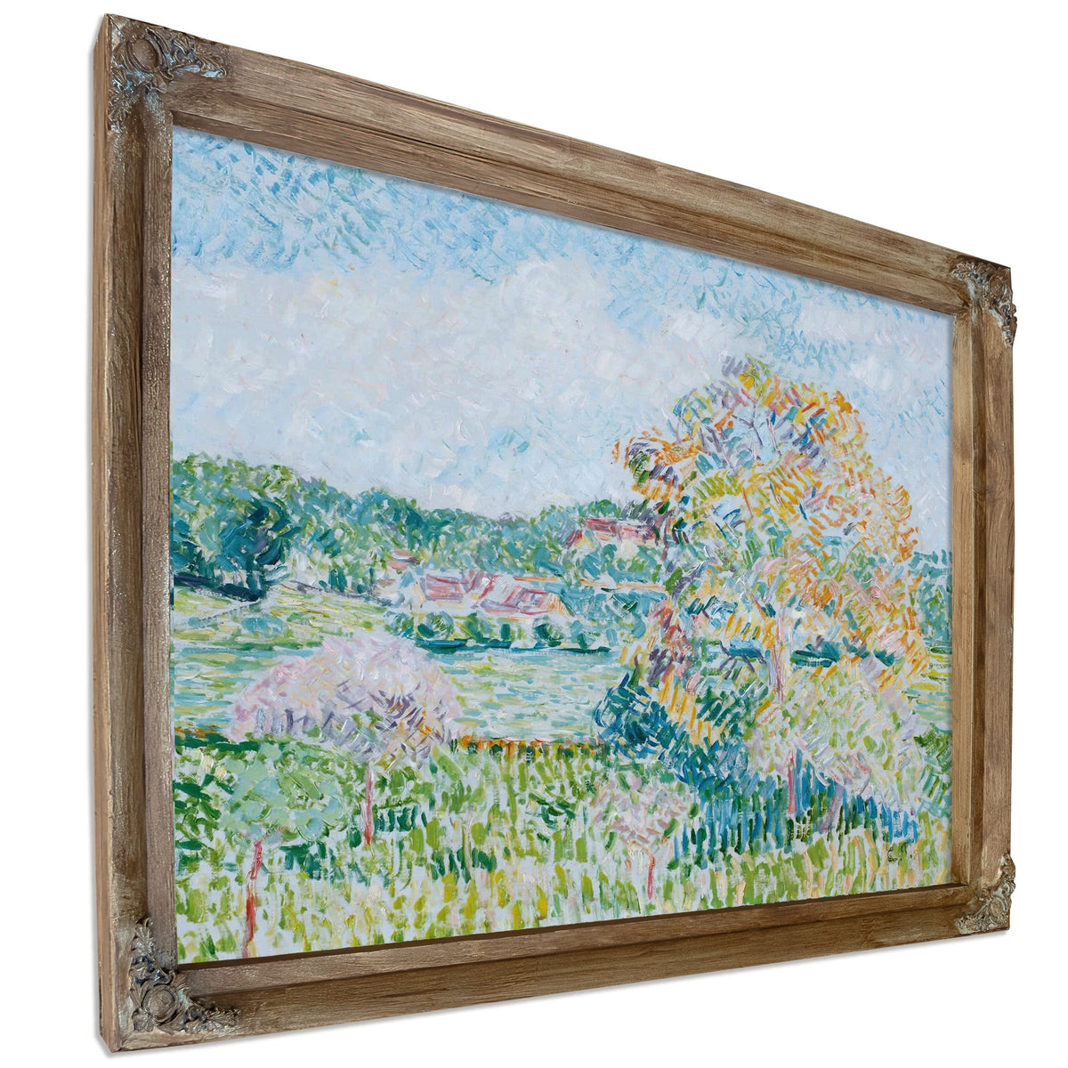 Le Grand Noyer A Eragny Automne by Camille Pissarro