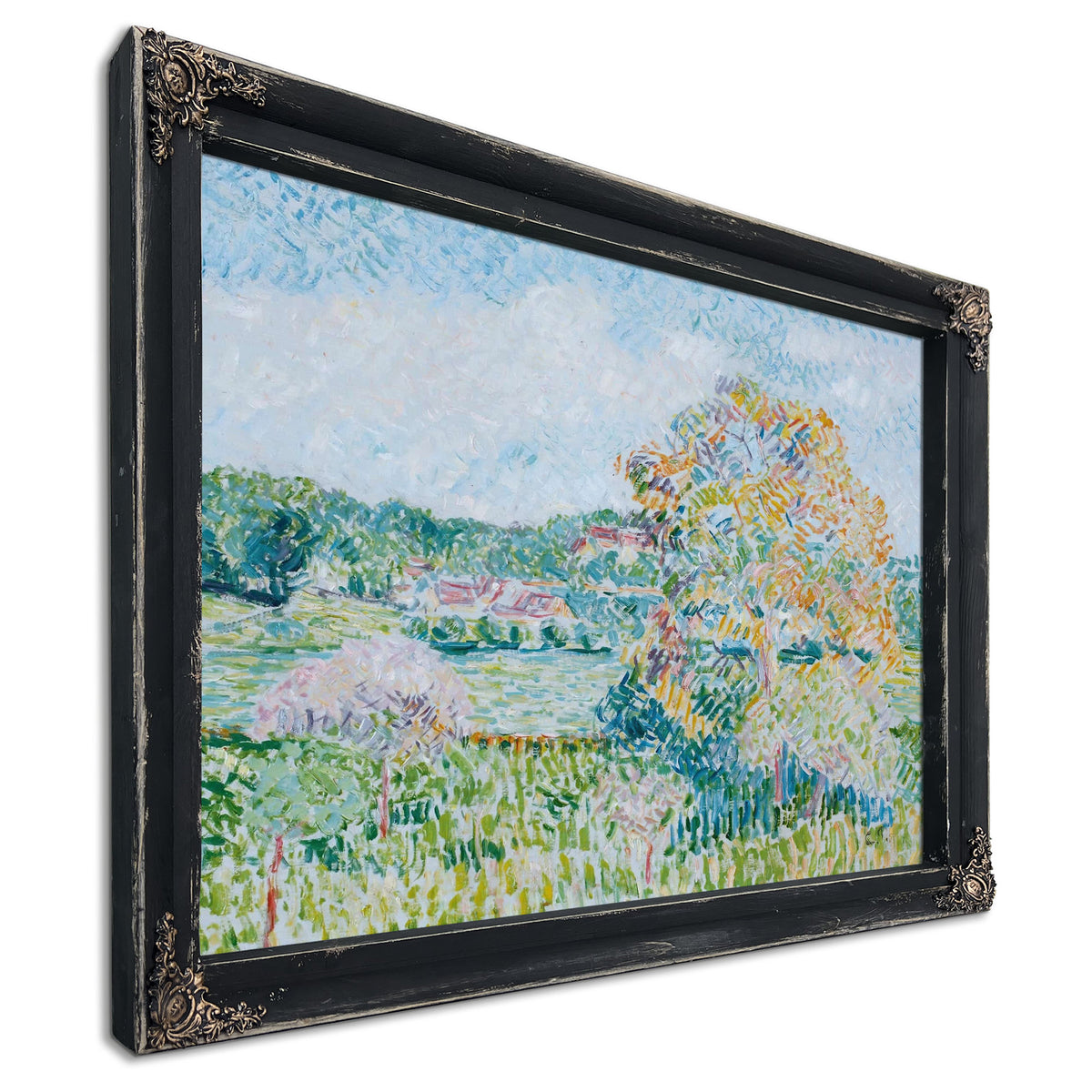 Le Grand Noyer A Eragny Automne by Camille Pissarro