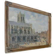 Leglise Saint Jacques A Dieppe Matin Soleil by Camille Pissarro