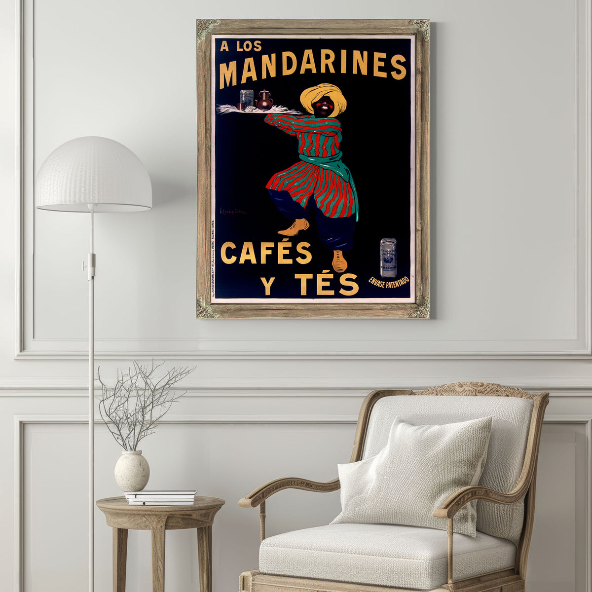 A Los Mandarines Cafes y Tes Envase By Leonetto Cappiello