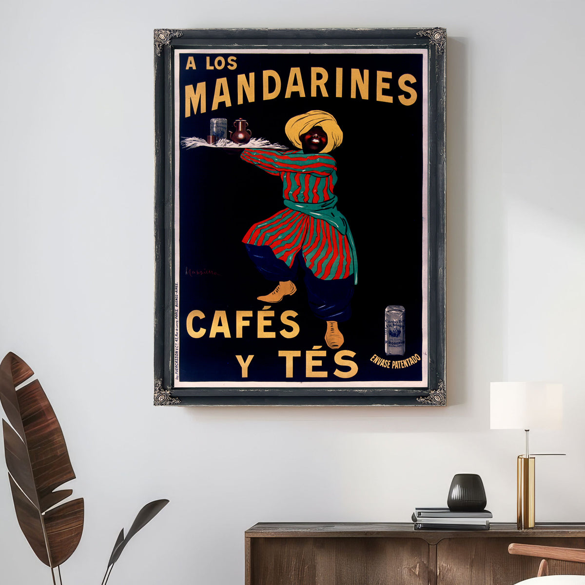 A Los Mandarines Cafes y Tes Envase By Leonetto Cappiello