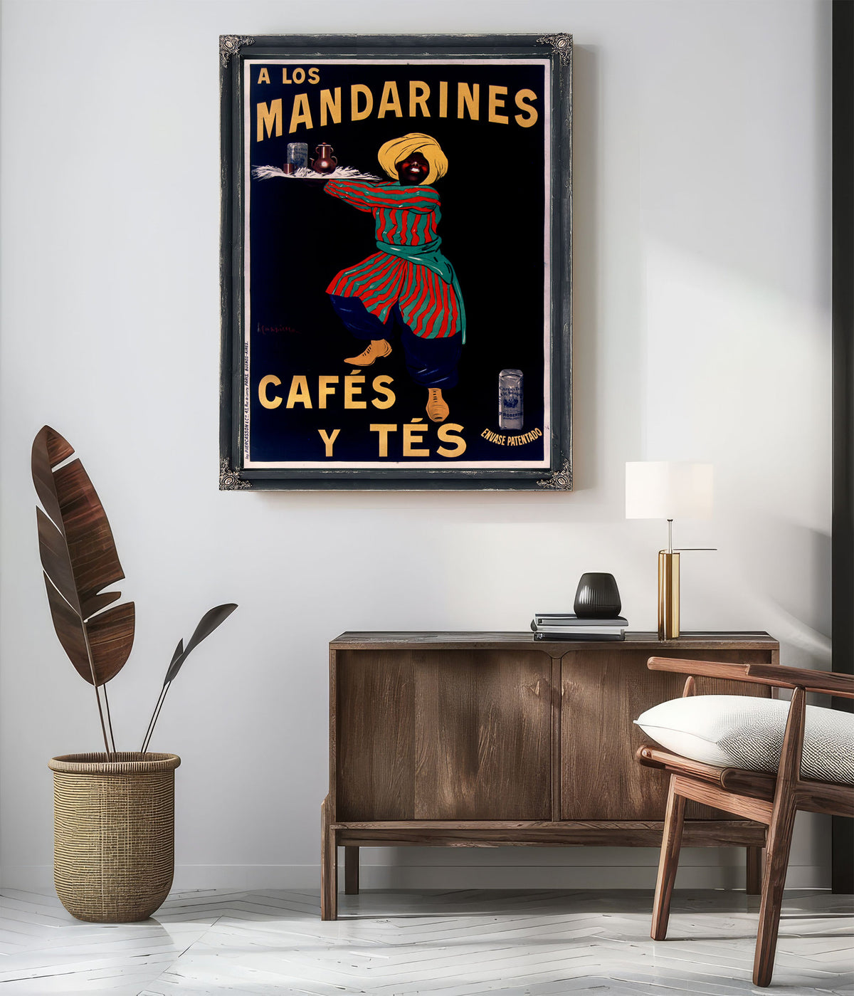 A Los Mandarines Cafes y Tes Envase By Leonetto Cappiello