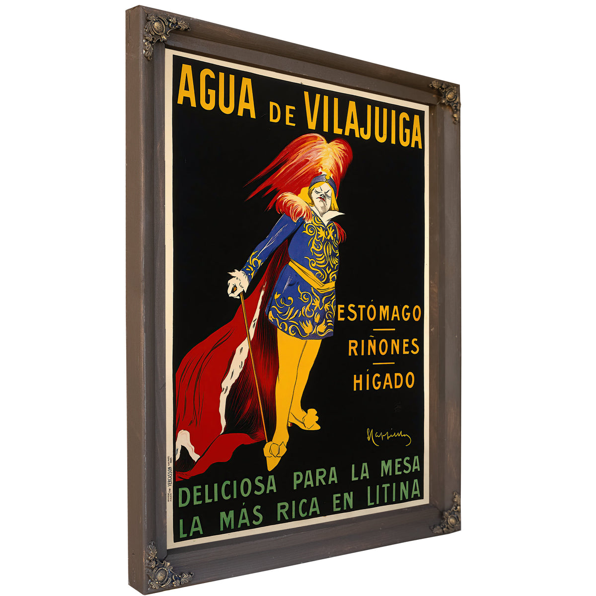Agua de Vilajuiga Ca 1912 By Leonetto Cappiello