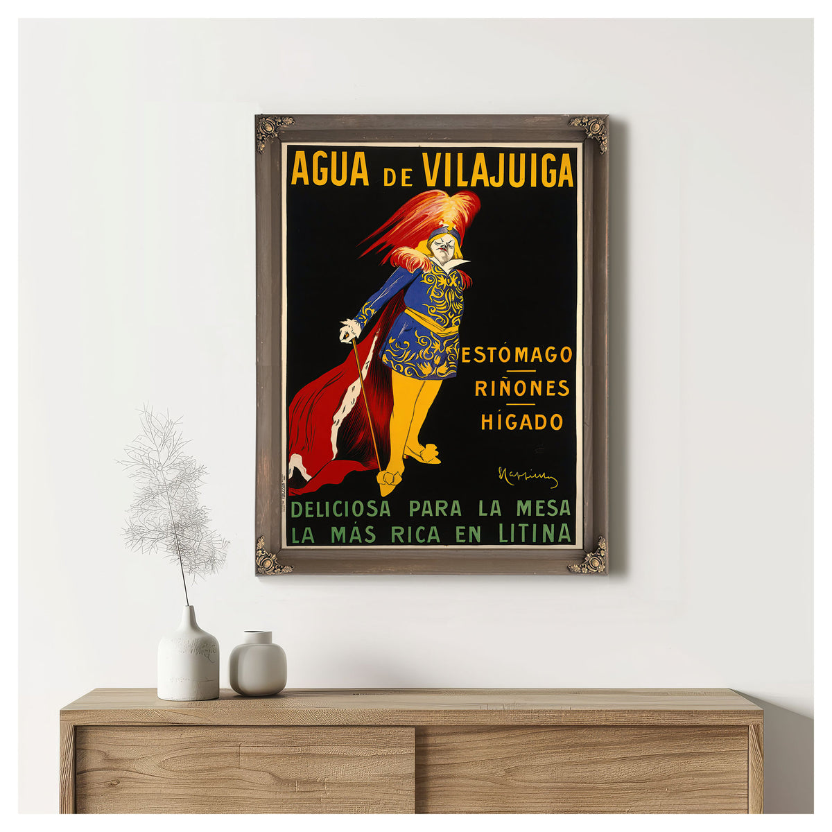 Agua de Vilajuiga Ca 1912 By Leonetto Cappiello