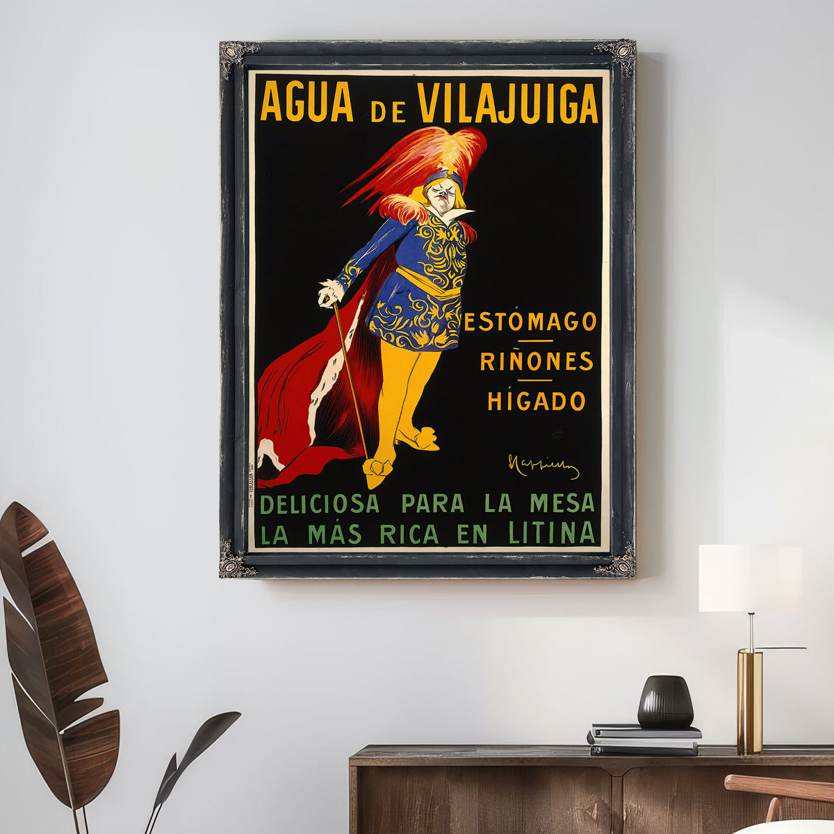 Agua de Vilajuiga Ca 1912 By Leonetto Cappiello