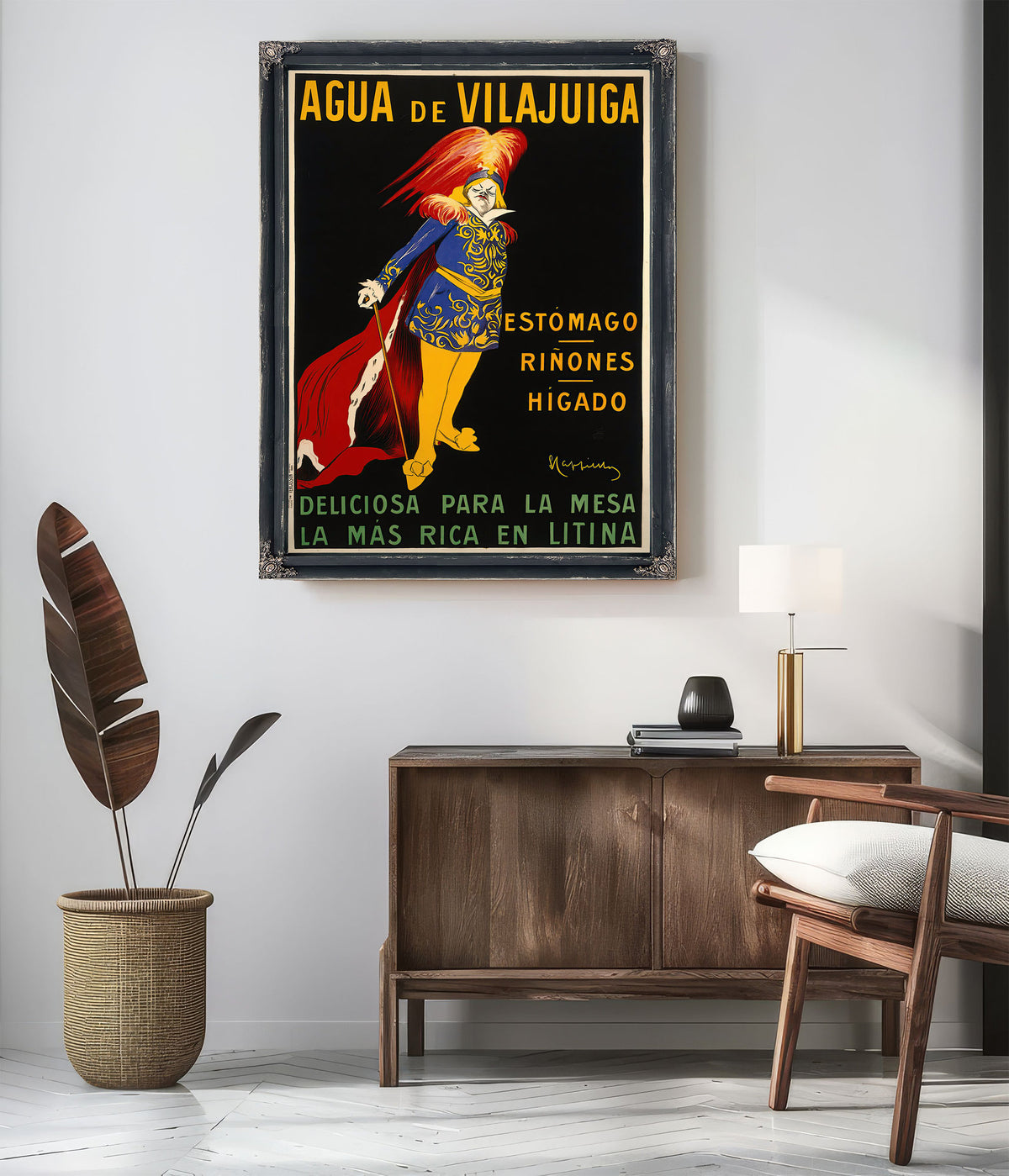 Agua de Vilajuiga Ca 1912 By Leonetto Cappiello