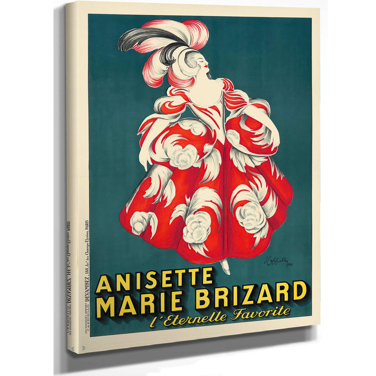 Anisette Marie Brizard 1928 By Leonetto Cappiello