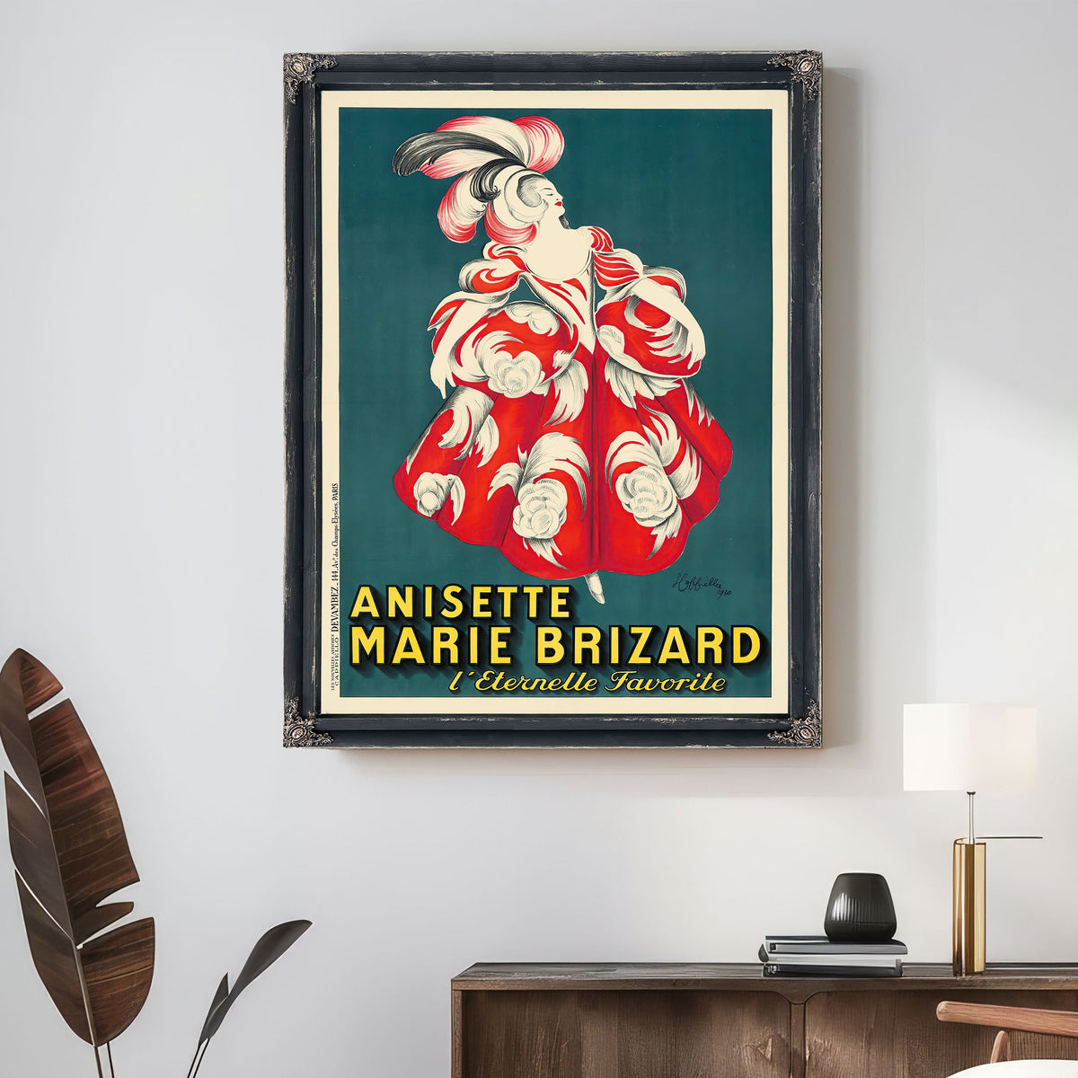 Anisette Marie Brizard 1928 By Leonetto Cappiello