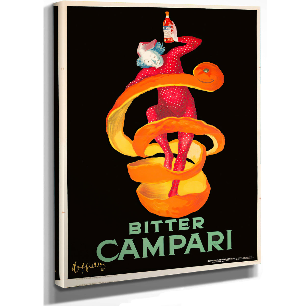 Bitter Campari 1921 By Leonetto Cappiello
