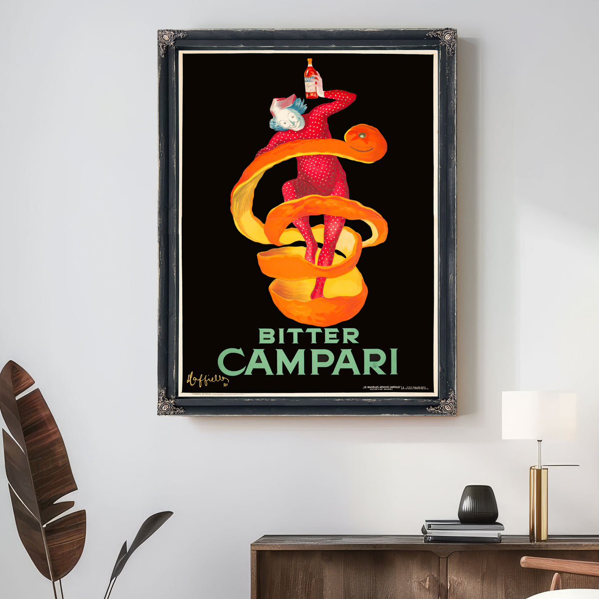 Bitter Campari 1921 By Leonetto Cappiello
